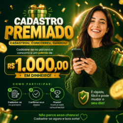 Cadastre- se e Concorra